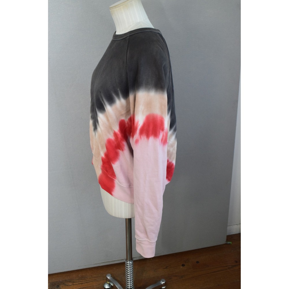 Daydreamer Sweatshirt XS Flying V Tie Dye Chevron Raglan Women Pullover USA - Picture 2 of 6